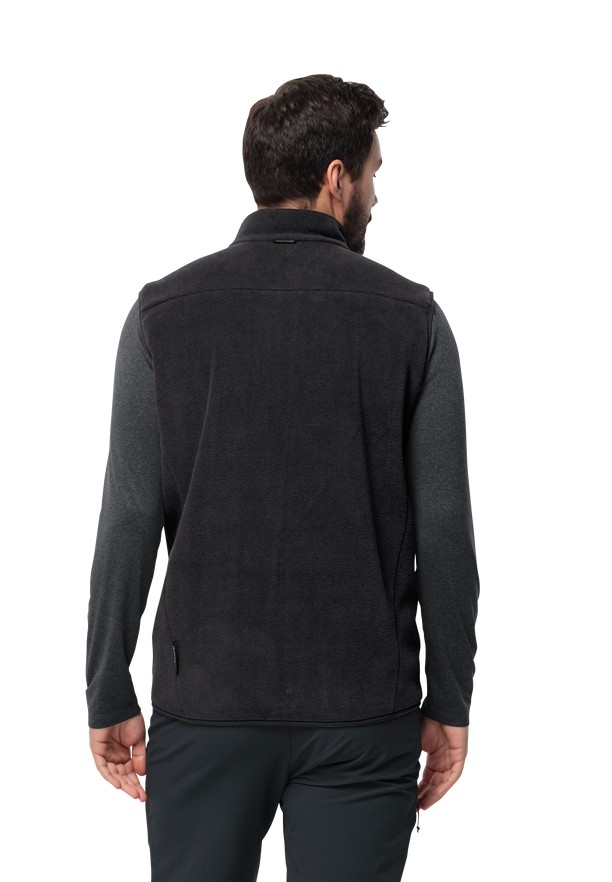 Jack Wolfskin Waldsteig Fz Vest Heren Zwart | 87857371