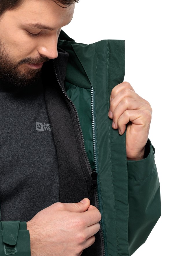 Jack Wolfskin Waldsteig Fz Vest Heren Zwart | 87857371