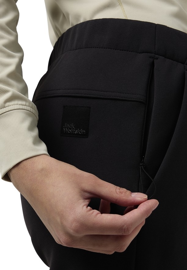 Jack Wolfskin Wanderest Broek Dames Zwart | 22504613