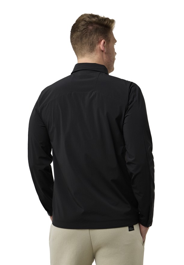 Jack Wolfskin Wanderest Ls Overhemd Heren Zwart | 95692901