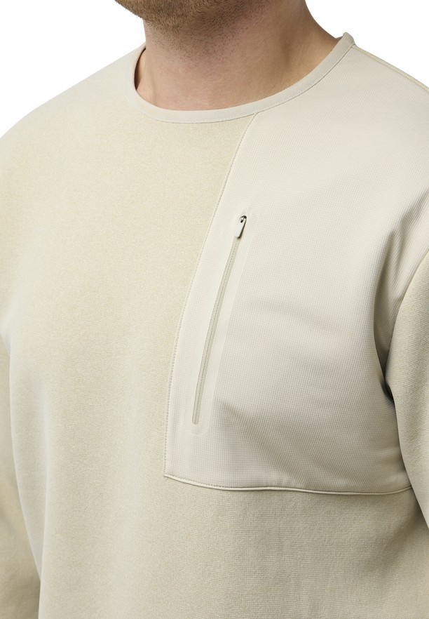 Jack Wolfskin Wanderest Pullover Jumpers Heren Beige | 82831634