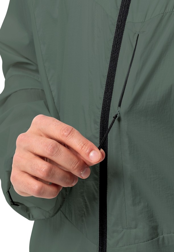 Jack Wolfskin Wanderjahr Softshell Jas Heren Groen | 48932035