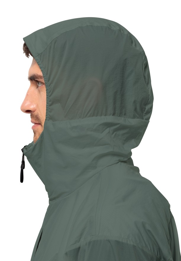 Jack Wolfskin Wanderjahr Softshell Jas Heren Groen | 48932035