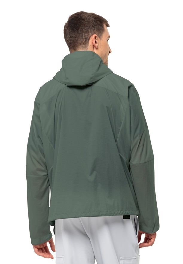 Jack Wolfskin Wanderjahr Softshell Jas Heren Groen | 48932035