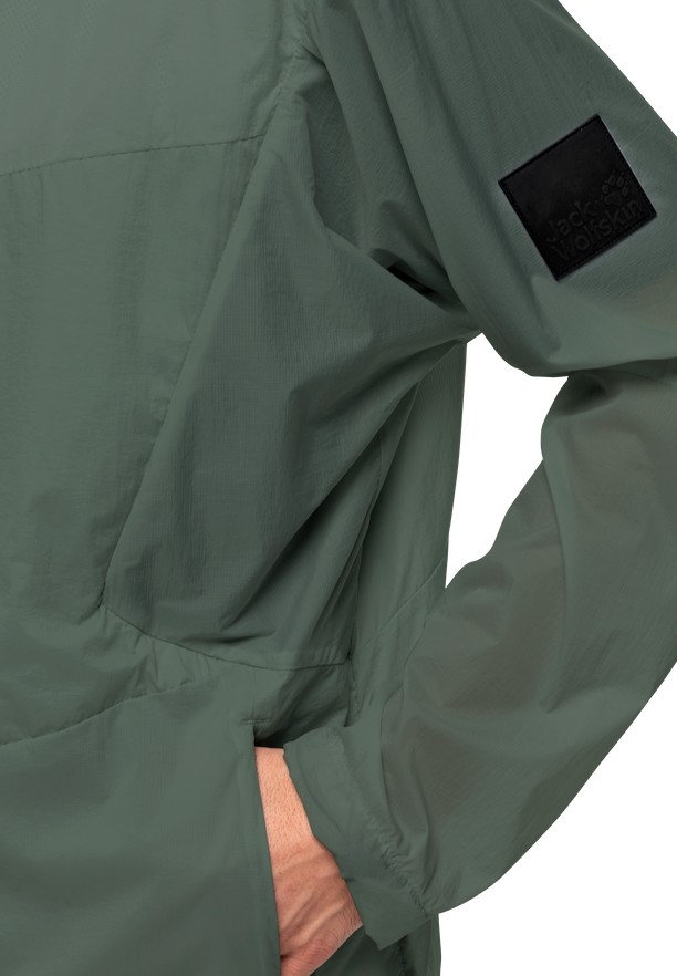 Jack Wolfskin Wanderjahr Softshell Jas Heren Groen | 48932035