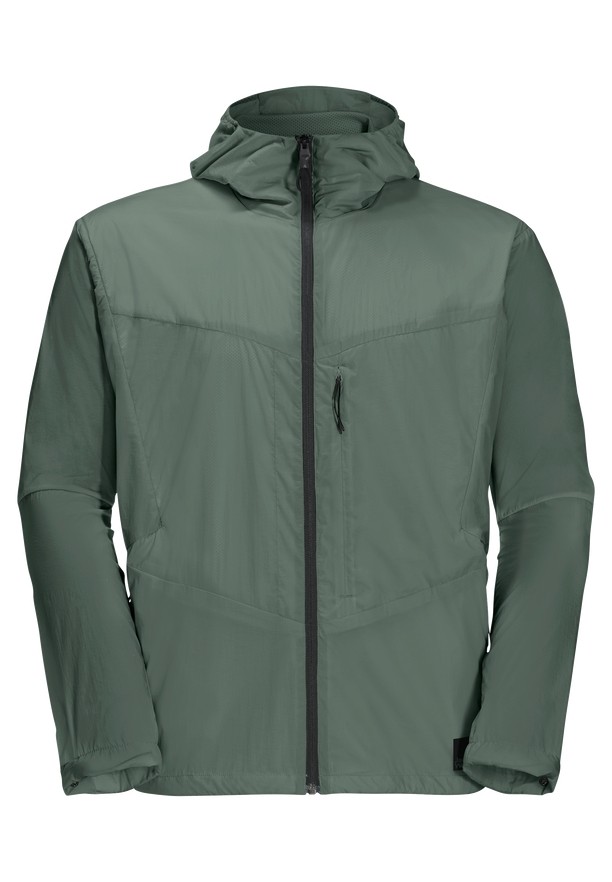Jack Wolfskin Wanderjahr Softshell Jas Heren Groen | 48932035