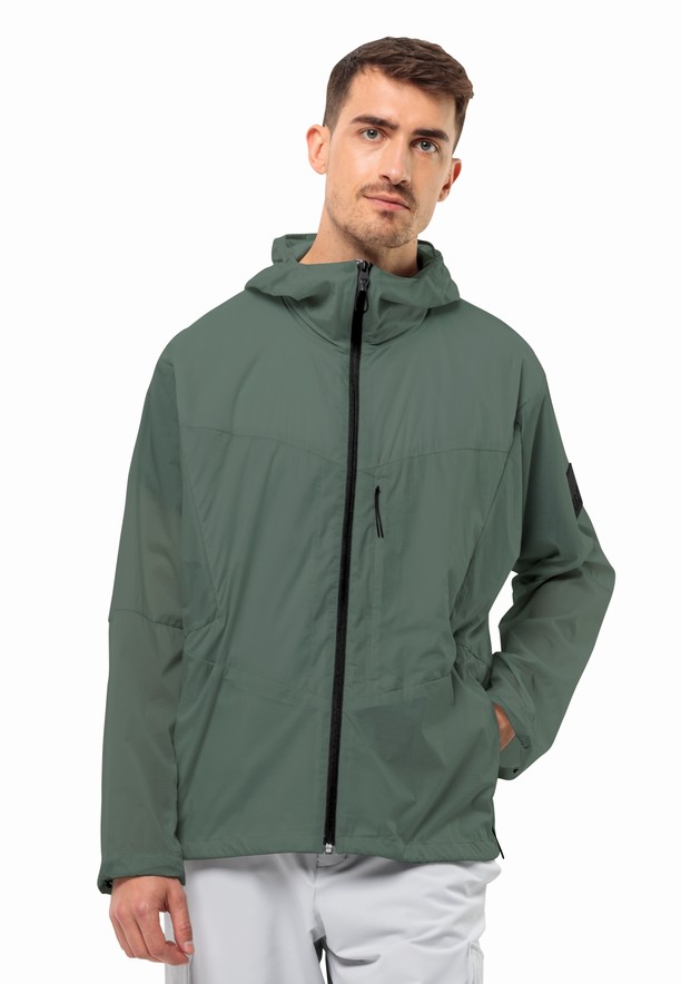 Jack Wolfskin Wanderjahr Softshell Jas Heren Groen | 48932035