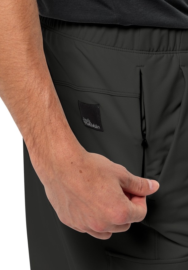 Jack Wolfskin Wandermood Broek Heren Zwart | 99197051