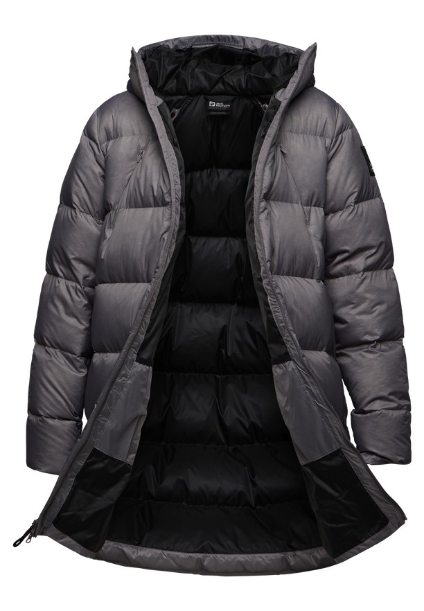 Jack Wolfskin Wandermood Donzen Jassen Dames Grijs | 50935025