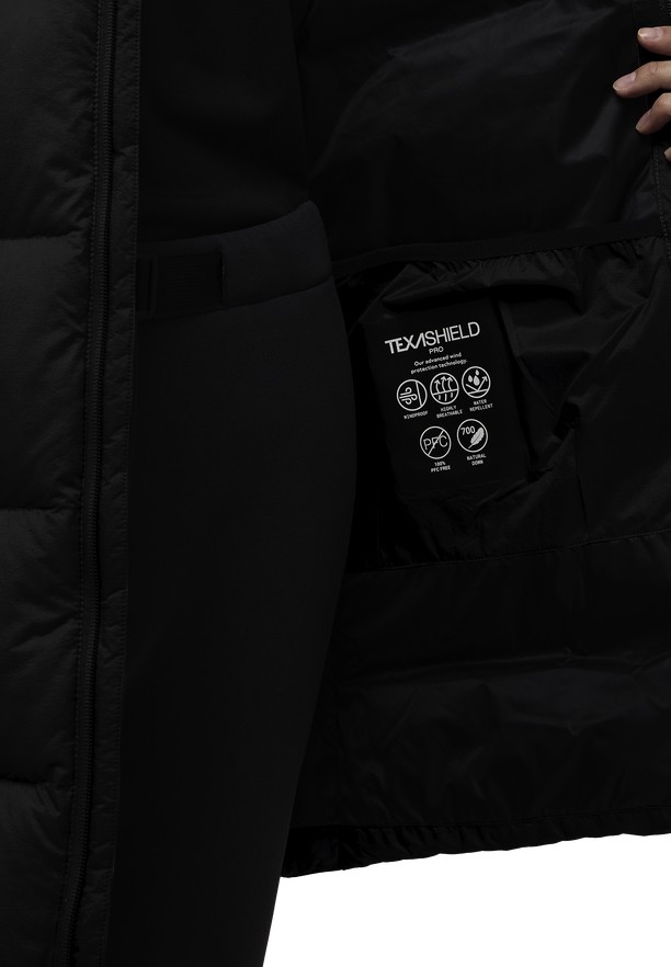 Jack Wolfskin Wandermood Donzen Jassen Dames Zwart | 30319482