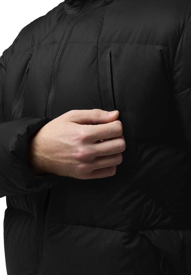 Jack Wolfskin Wandermood Down Jassen Heren Zwart | 73144433