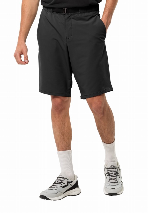 Jack Wolfskin Wandermood Korte Broek Heren Zwart | 84409699