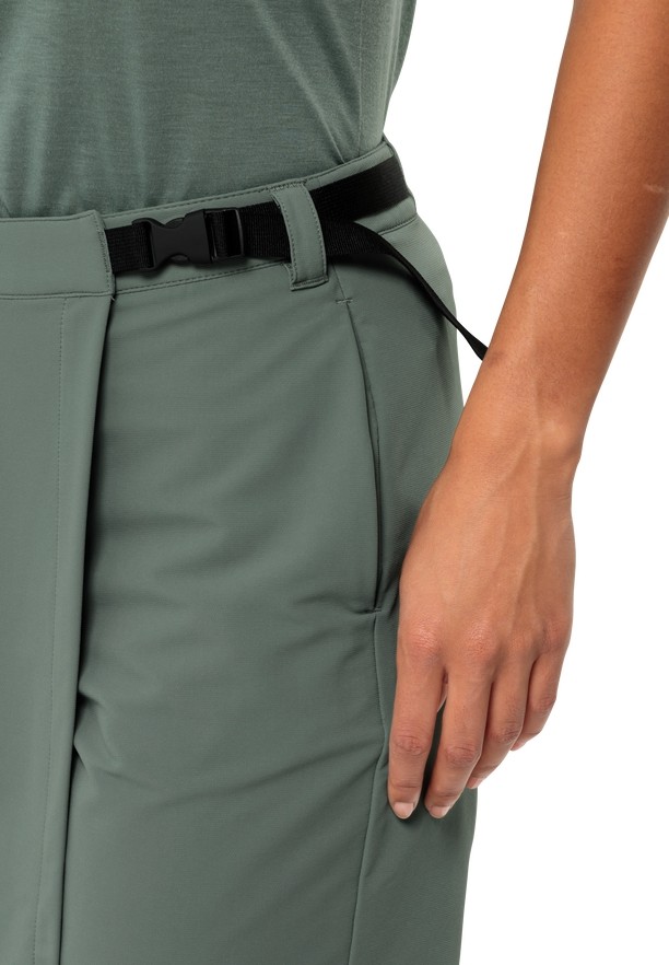 Jack Wolfskin Wandermood Korte Rok Dames Groen | 77220591