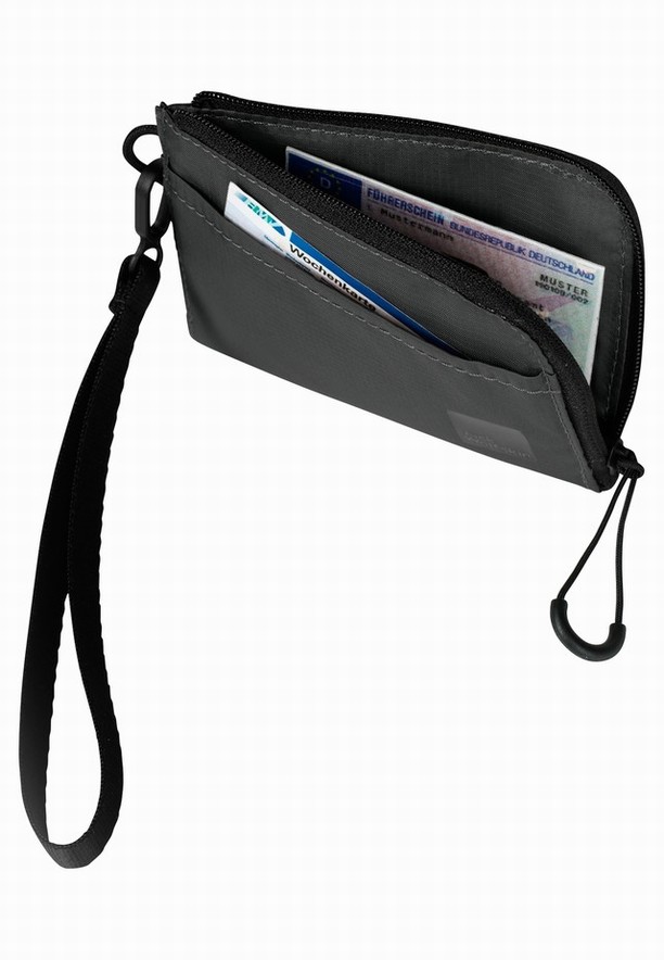 Jack Wolfskin Wandermood Portefeuille Dames Zwart | 11942408