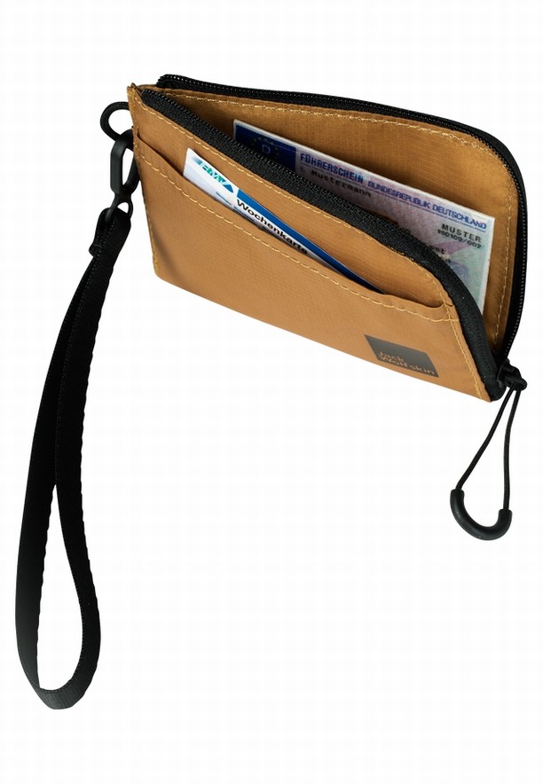 Jack Wolfskin Wandermood Portefeuille Dames Geel | 35267695