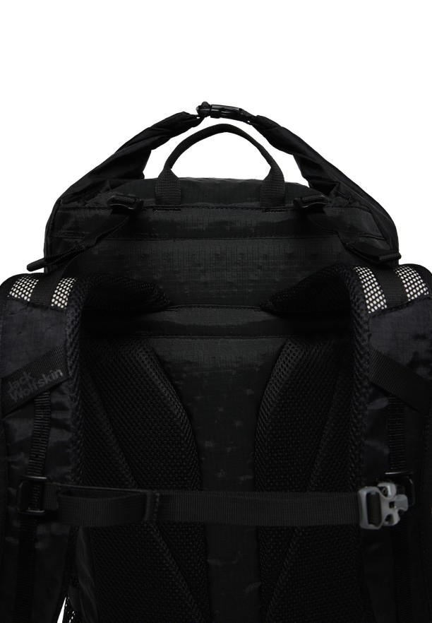 Jack Wolfskin Wandermood Rolltop 30 Wandelrugzak Dames Zwart | 33527225