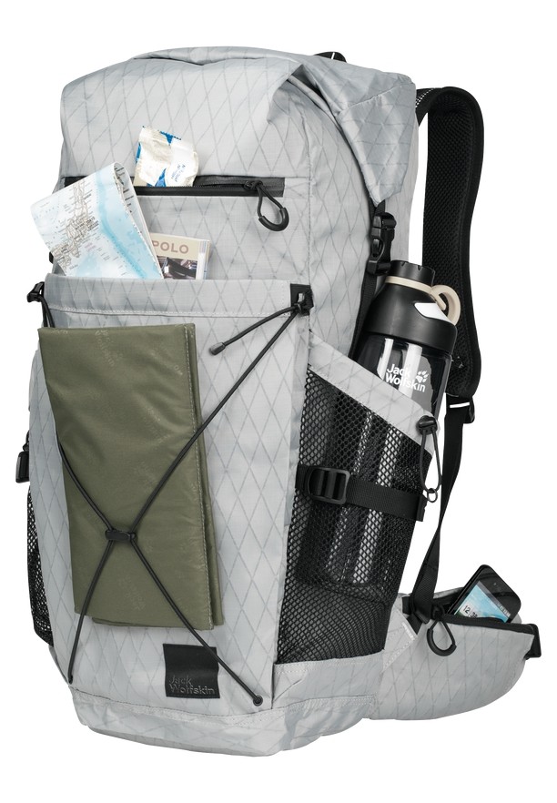 Jack Wolfskin Wandermood Rolltop 30 Wandelrugzak Dames Grijs | 78601723