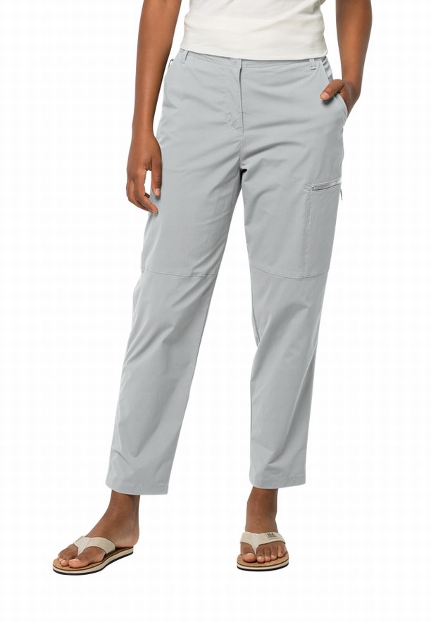 Jack Wolfskin Wanderthirst Broek Dames Grijs | 61309711