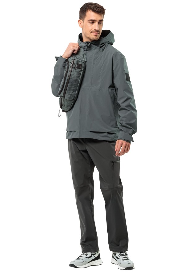 Jack Wolfskin Wanderthirst Broek Heren Zwart | 12399712