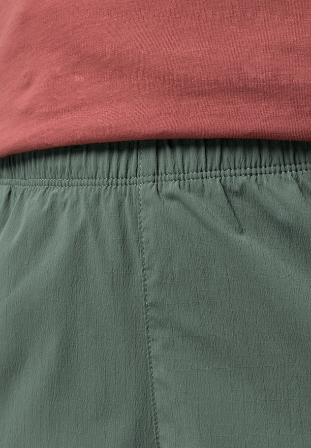 Jack Wolfskin Wanderthirst Korte Broek Dames Groen | 91759260
