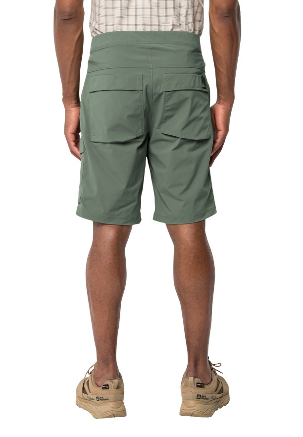 Jack Wolfskin Wanderthirst Korte Broek Heren Groen | 61312733