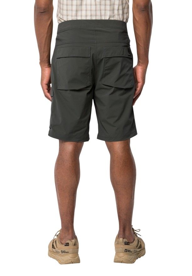 Jack Wolfskin Wanderthirst Korte Broek Heren Zwart | 81456940