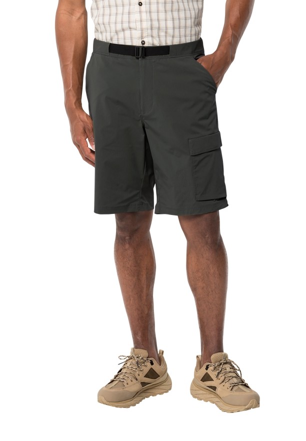 Jack Wolfskin Wanderthirst Korte Broek Heren Zwart | 81456940