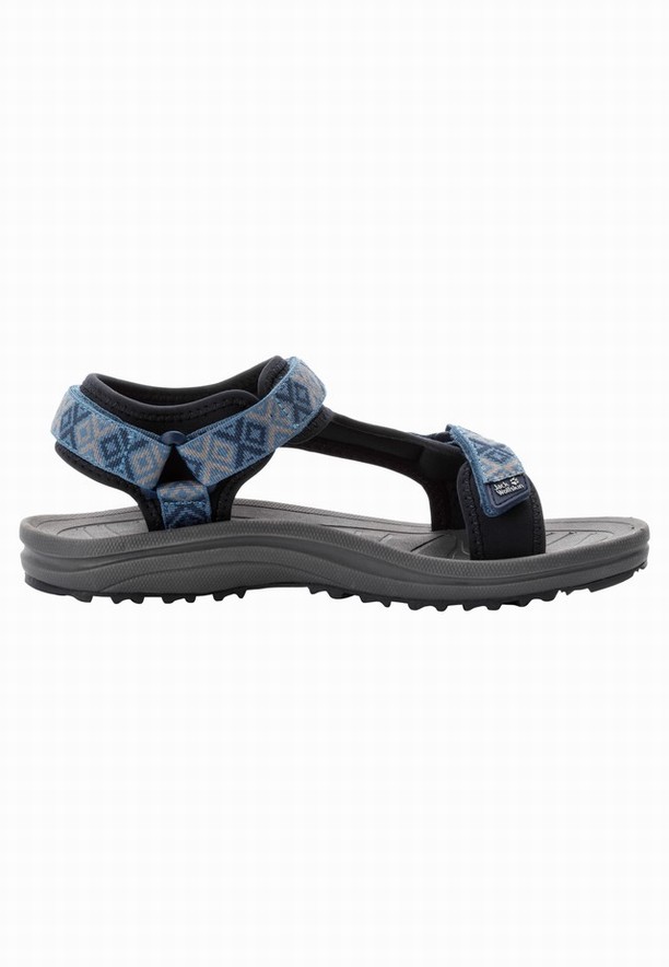 Jack Wolfskin Wave Breaker Sandalen Dames Blauw | 12974381