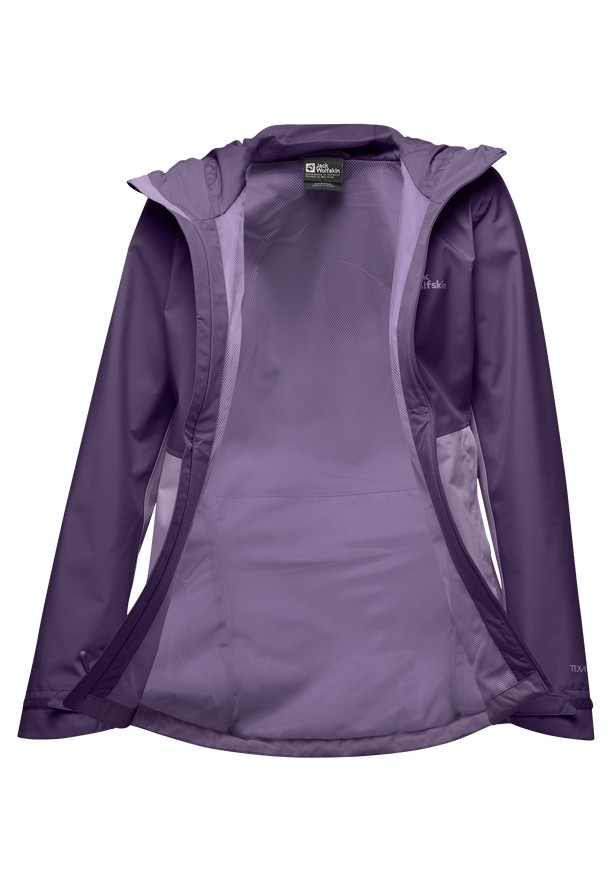 Jack Wolfskin Weiltal 2l Regenjassen Dames Paars | 40000855