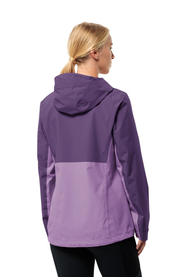 Jack Wolfskin Weiltal 2l Regenjassen Dames Paars | 40000855