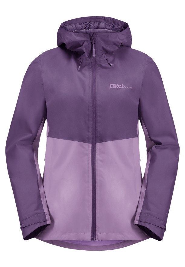 Jack Wolfskin Weiltal 2l Regenjassen Dames Paars | 40000855