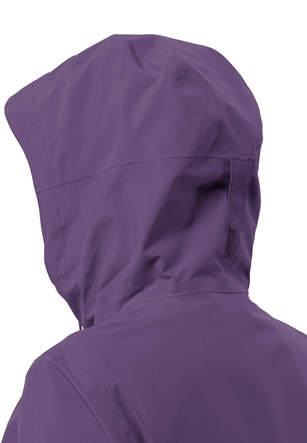 Jack Wolfskin Weiltal 2l Regenjassen Dames Paars | 40000855