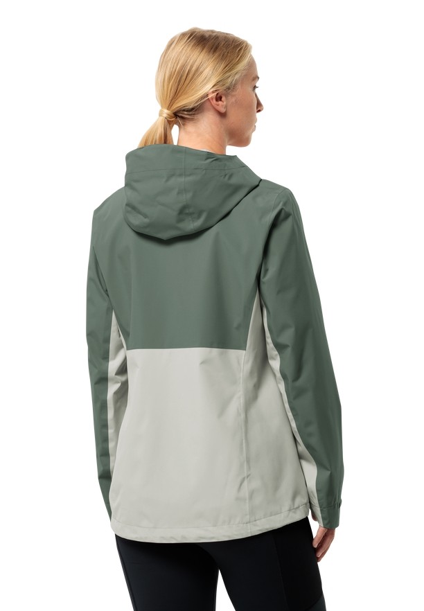 Jack Wolfskin Weiltal 2l Regenjassen Dames Groen | 69067048