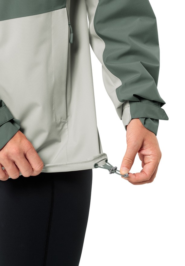 Jack Wolfskin Weiltal 2l Regenjassen Dames Groen | 69067048