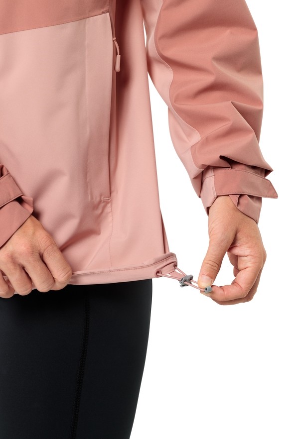Jack Wolfskin Weiltal 2l Regenjassen Dames Roze | 35789083