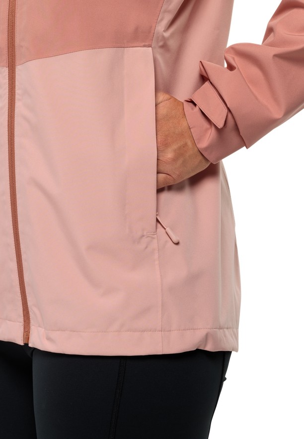 Jack Wolfskin Weiltal 2l Regenjassen Dames Roze | 35789083