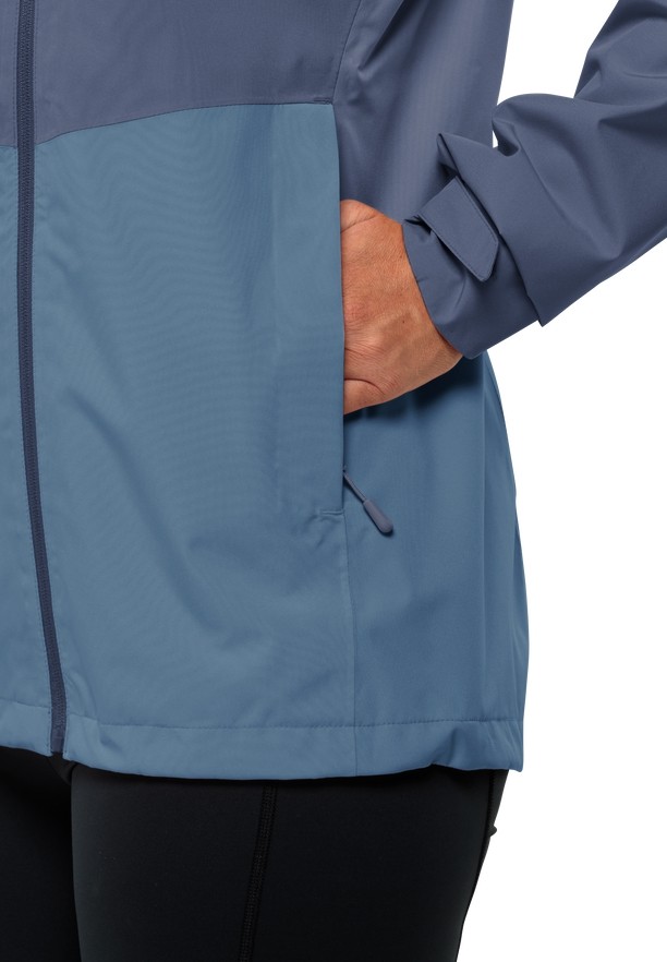 Jack Wolfskin Weiltal 2l Regenjassen Dames Blauw | 81336917