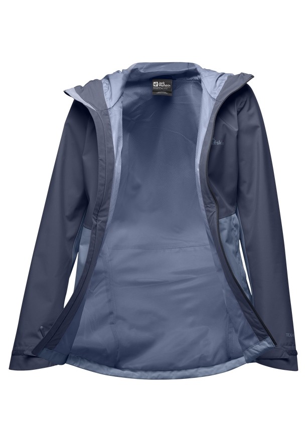 Jack Wolfskin Weiltal 2l Regenjassen Dames Blauw | 81336917