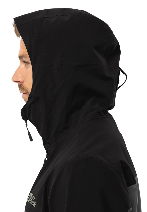 Jack Wolfskin Weiltal 2l Regenjassen Heren Zwart | 83466458