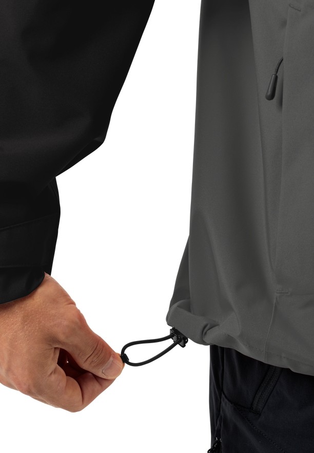Jack Wolfskin Weiltal 2l Regenjassen Heren Zwart | 83466458