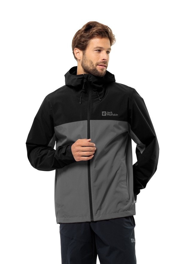 Jack Wolfskin Weiltal 2l Regenjassen Heren Zwart | 83466458