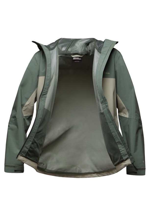 Jack Wolfskin Weiltal 2l Regenjassen Heren Mintgroen | 76434544
