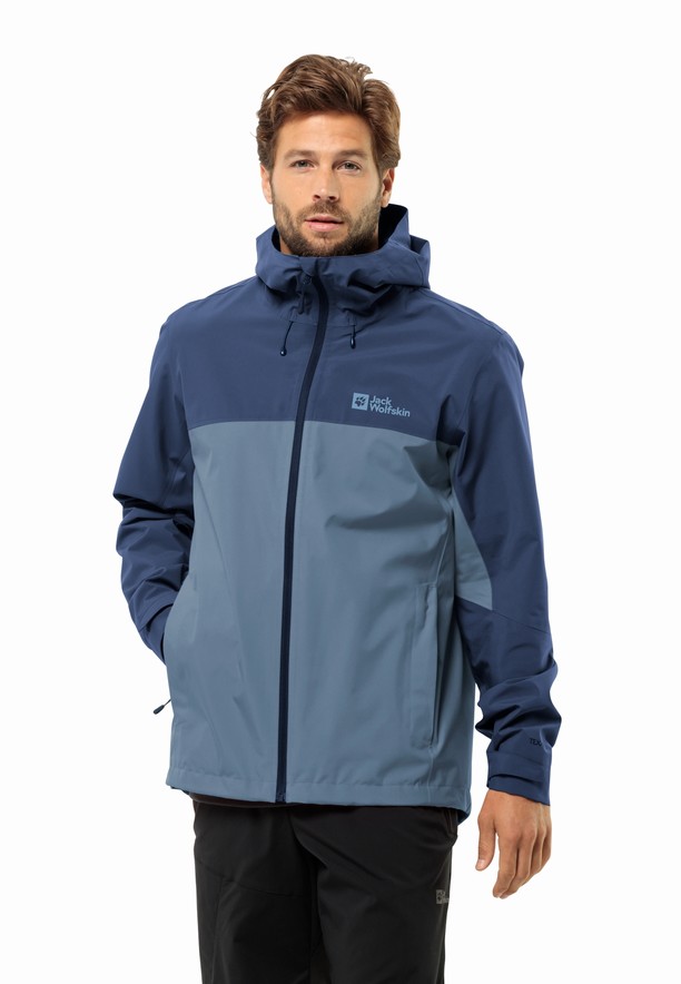 Jack Wolfskin Weiltal 2l Regenjassen Heren Blauw | 85026465