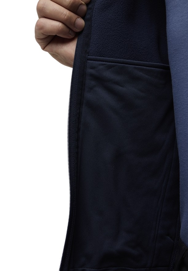 Jack Wolfskin Whirlwind Softshell Jas Heren Donkerblauw | 97041900