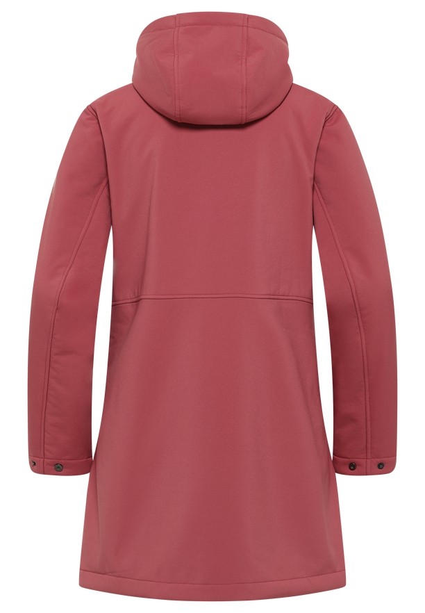 Jack Wolfskin Windland Softshell Jas Dames Rood | 97590748