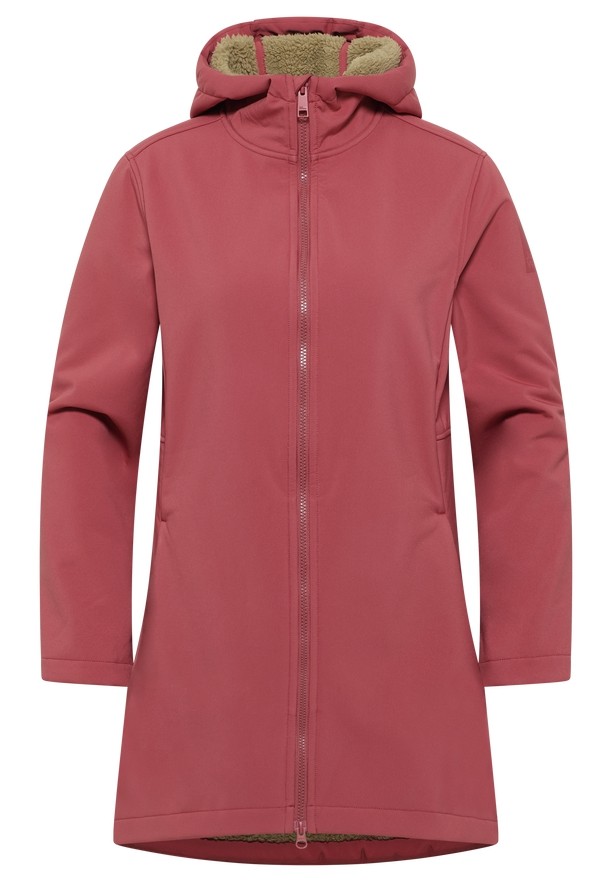 Jack Wolfskin Windland Softshell Jas Dames Rood | 97590748