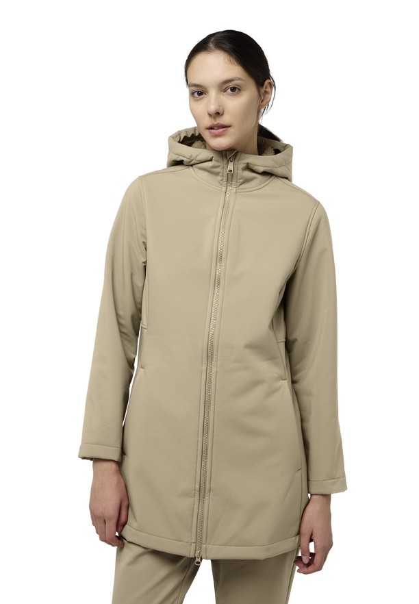 Jack Wolfskin Windland Softshell Jas Dames Khaki | 12818283