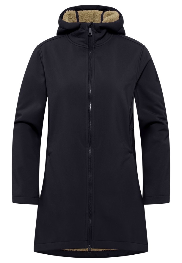 Jack Wolfskin Windland Softshell Jas Dames Donkerblauw | 51776405