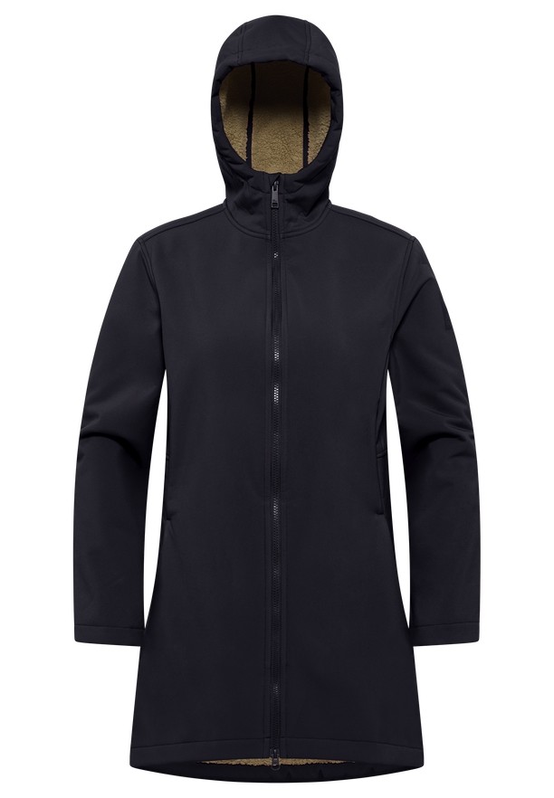 Jack Wolfskin Windland Softshell Jas Dames Donkerblauw | 51776405