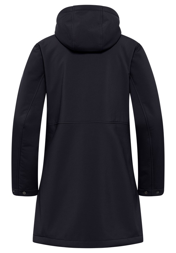 Jack Wolfskin Windland Softshell Jas Dames Donkerblauw | 51776405